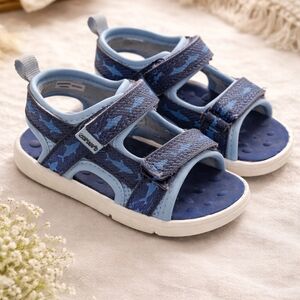 Carter's First Walker Shark Print Toddler Sandals